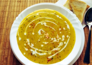 Carrot and Coriander soup